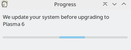 Update before upgrade