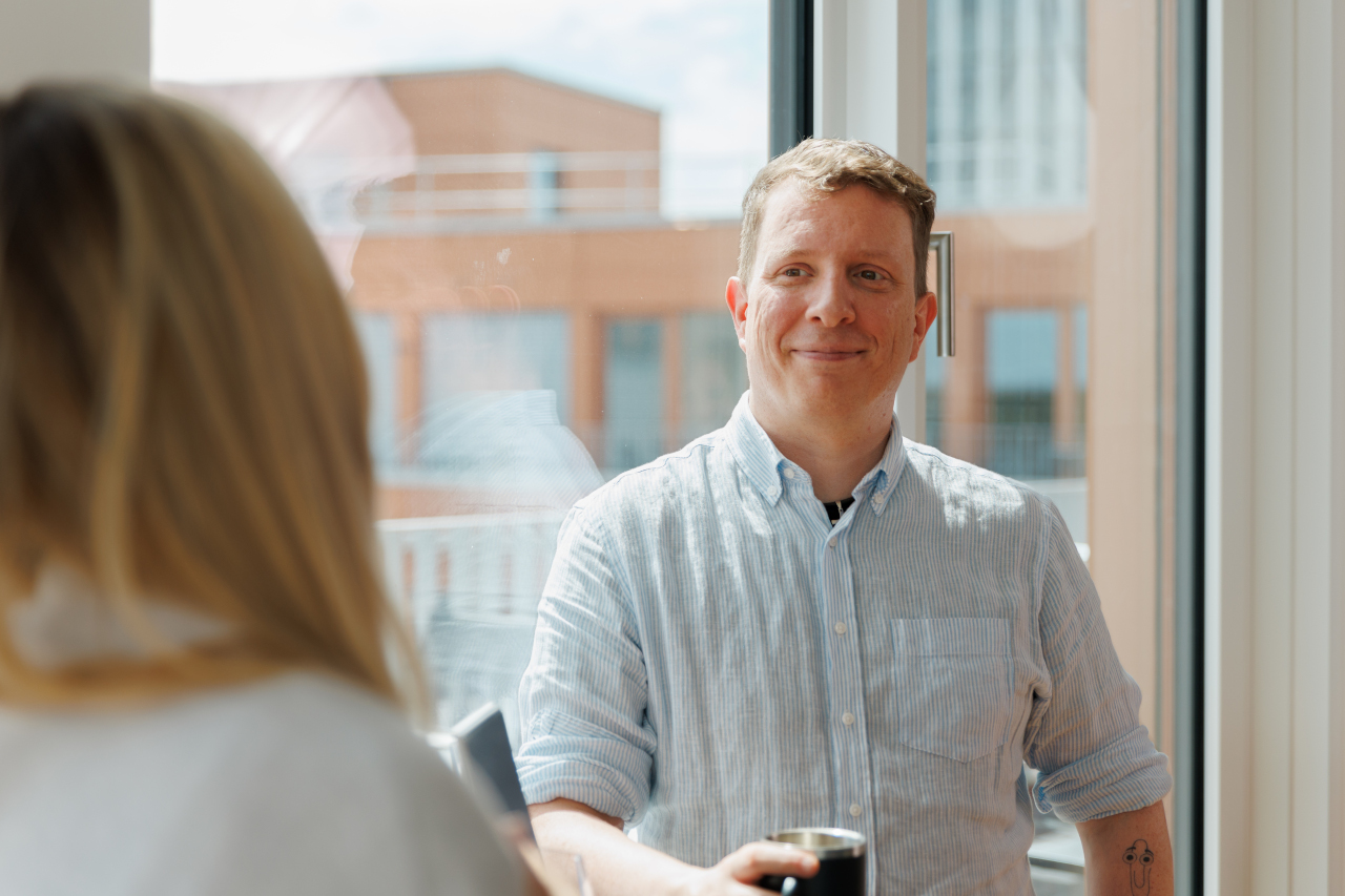 Florian Heinle, Senior Project Lead bei makandra, im Gespräch mit TUXEDO.