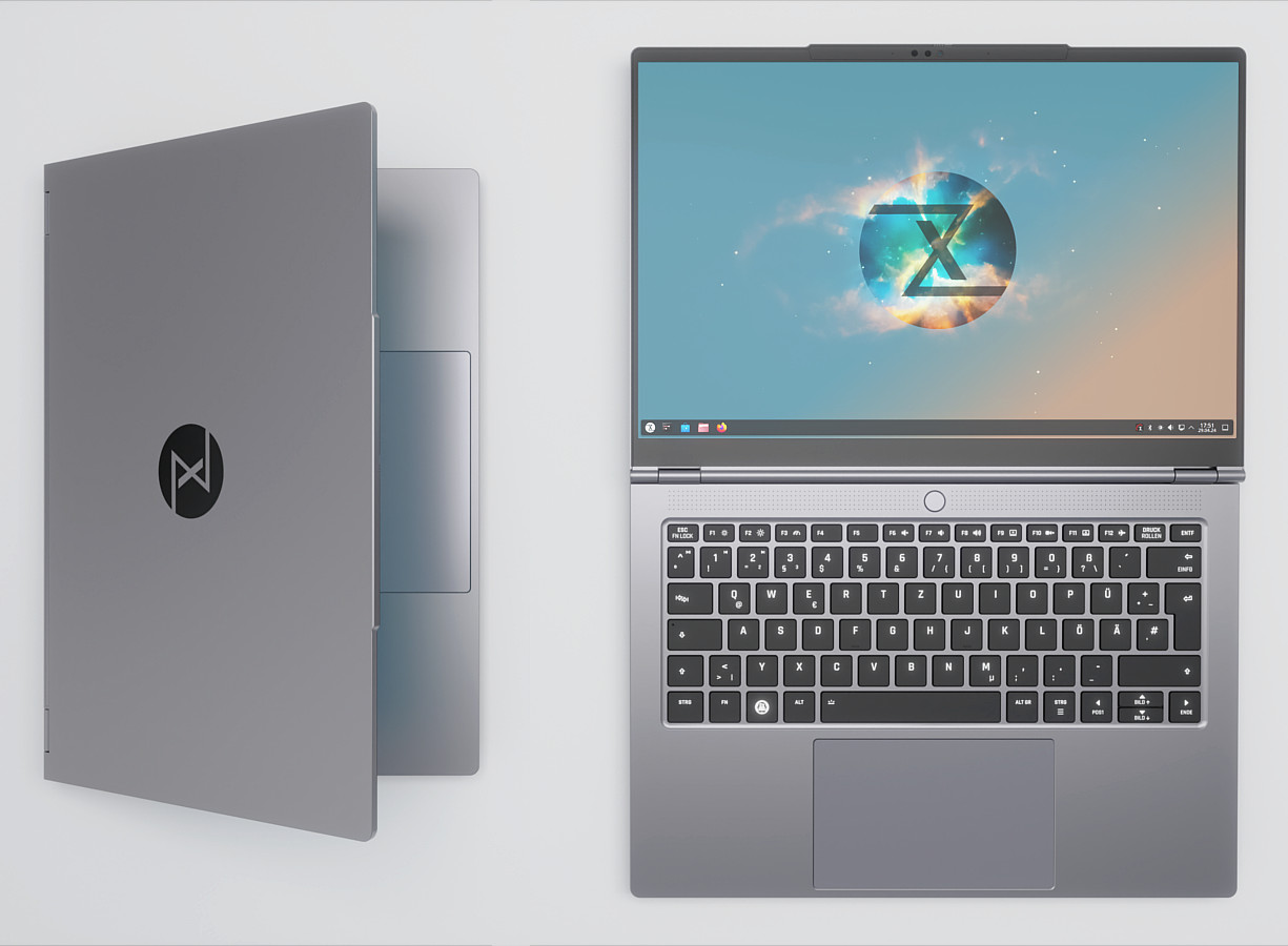 Komplett aus Aluminium: Das TUXEDO InfinityBook Pro 14 - Gen9.