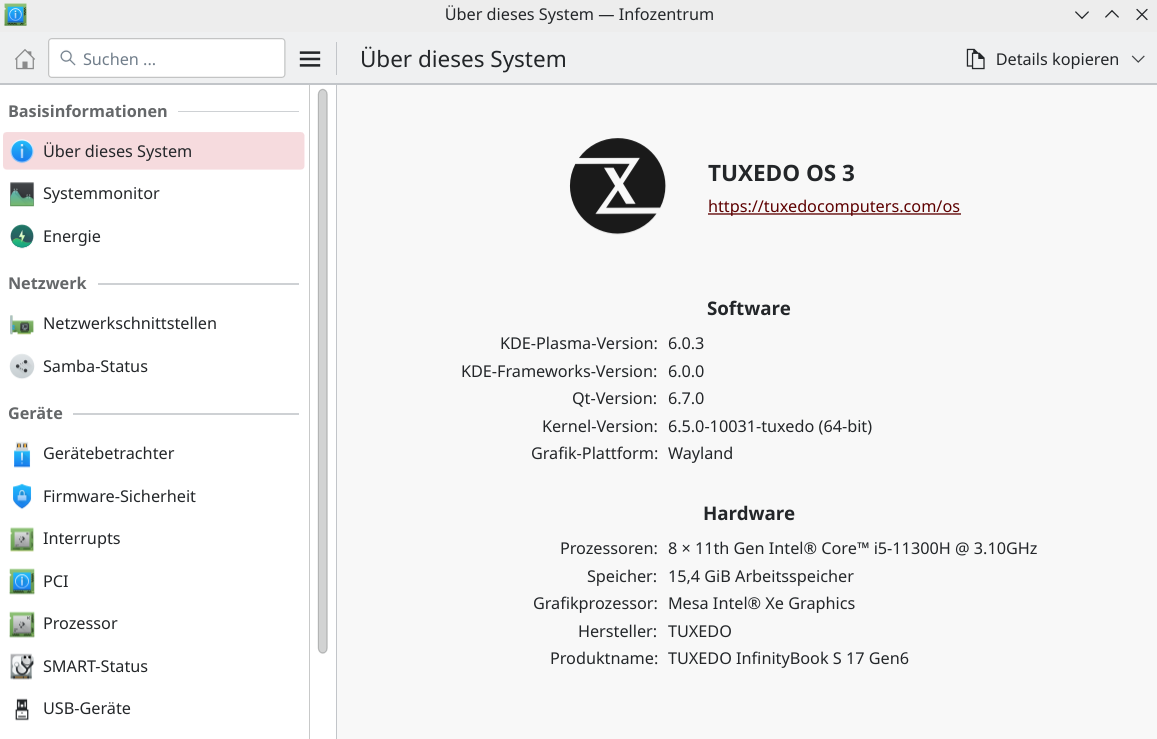 Plasma 6 Infozentrum