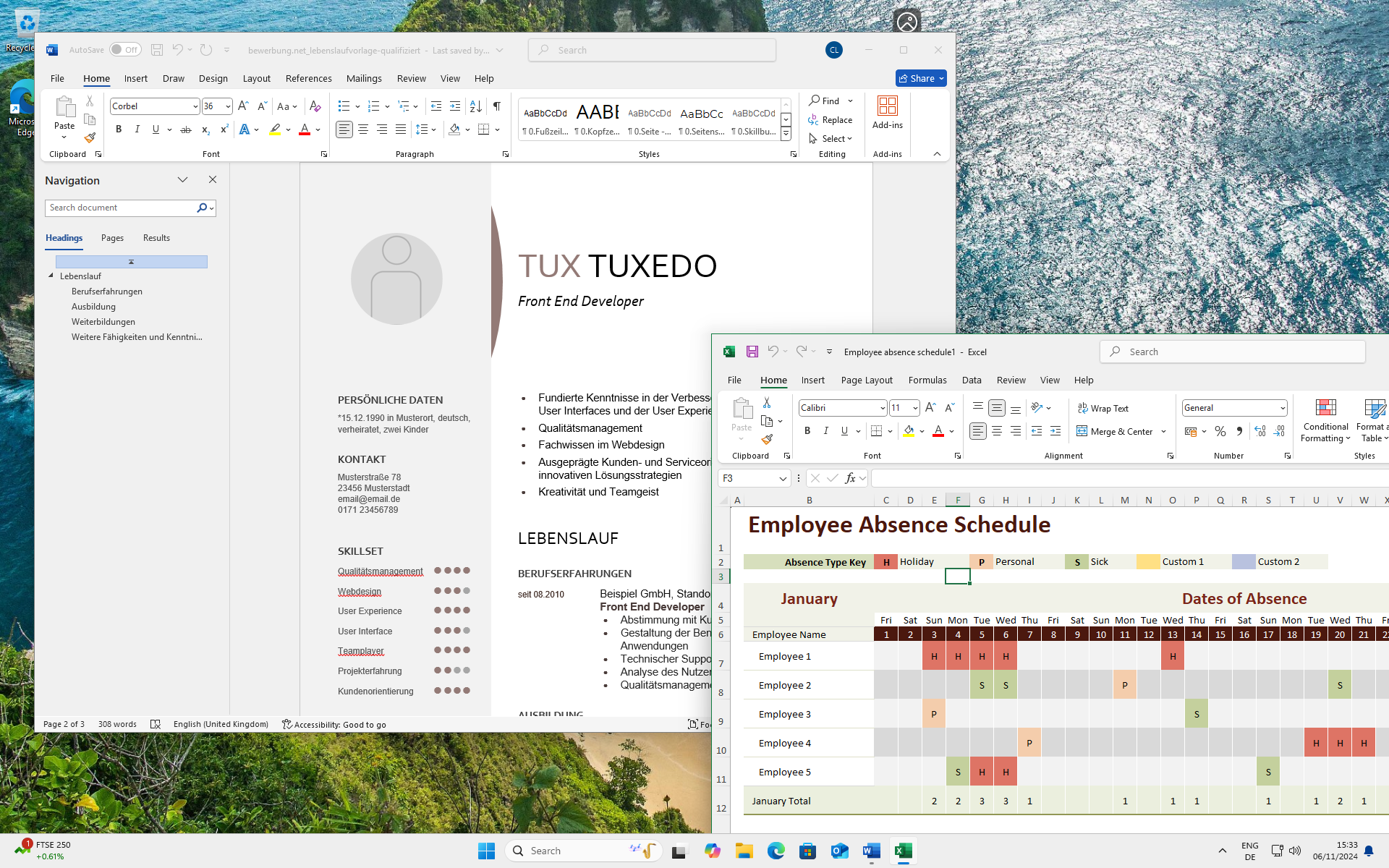 Microsoft Office: Powerful but proprietary and paid, with no native support for Linux.