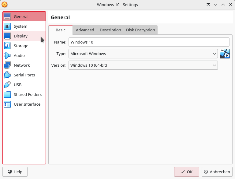 Open the <em>Settings</em>.