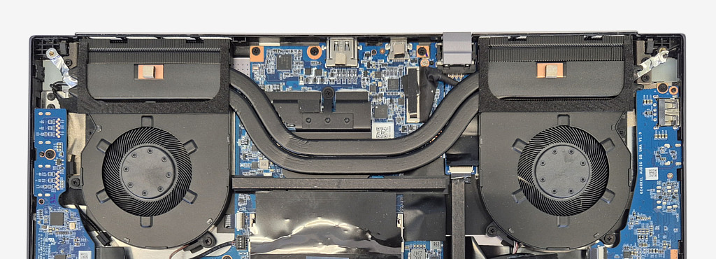 TUXEDO InfinityBook Pro 14 cooling